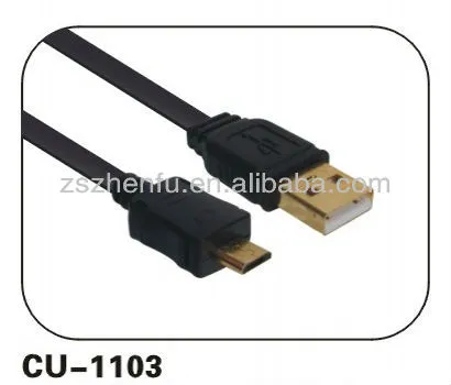 USB A Male to USB micro data cable