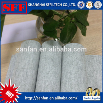 polyester air conditioning filter media for dust collection bag