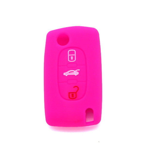 Peugeot 307 car key case silicone cover
