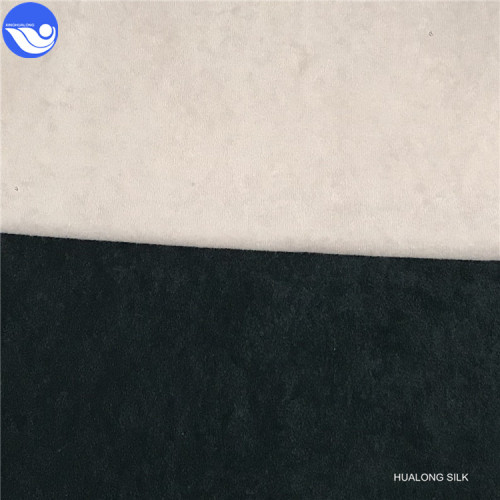 100% polyester berbintik beludru kain sofa aloba