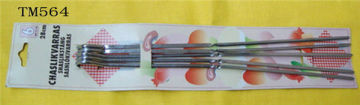 Stainless steel BBQ Skewer outdoor BBQ skewers