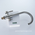 High-Quality Stainless Steel Square Clean Drinking Water Faucet: 3-Way Kitchen Solutions