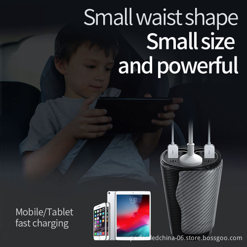 Universal Voice Control Car Power Inverter with Lights and Multi-Function Charger