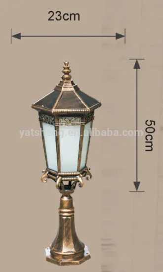 OEM High Quanlity Die-casting Aluminum Garden pillar light