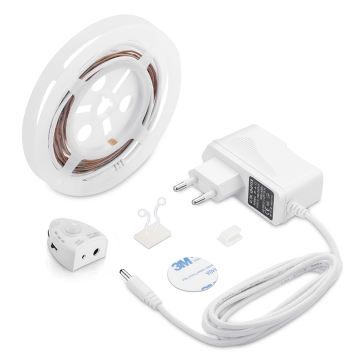 PIR เซ็นเซอร์ความเคลื่อนไหว LED ไฟ LED สำหรับห้องนอน - 1.2 ม. ถึง 2.4 ม. ปลั๊กอินประเภทปลั๊กอิน
