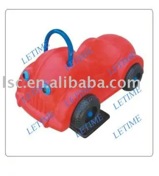kids plastic car toy spring rider