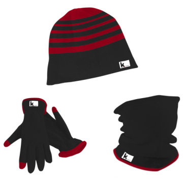 Warm Set, Fleece Set, Hat, Glove, Snood