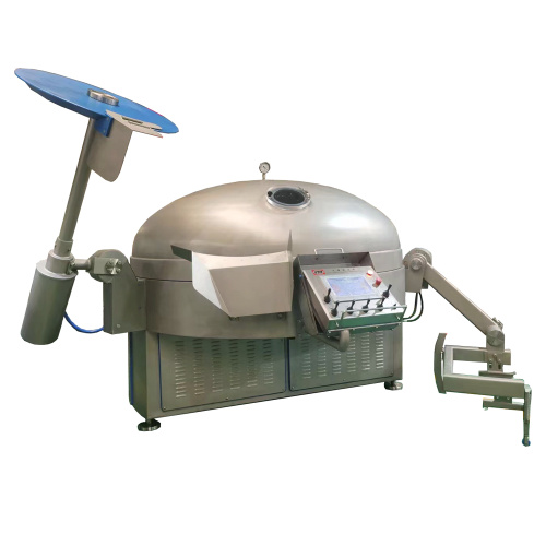 Large capacity vacuum meat bowl cutter