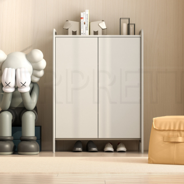 Home Furniture Wooden Metal Extra-size Storage Shoe Cabinet
