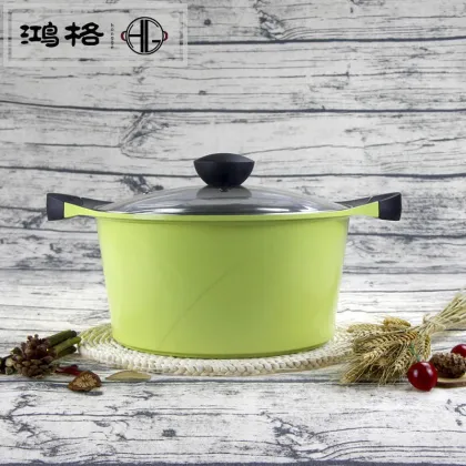 26CM Aluminum Alloy Die Casting Kitchenware Soup Pot