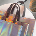 Fashionable Waterproof Laser Non-Woven Tote Bag