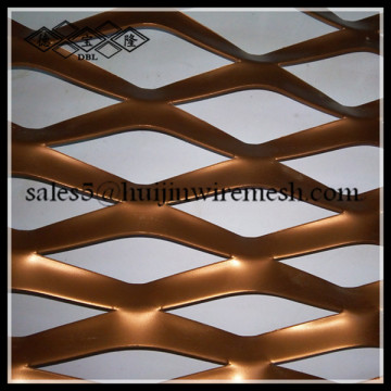 aluminum curtain wall metal mesh/decorative expanded metal