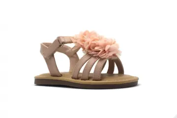 Children Flat Fashion Sandals With  flower