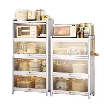 Modern Living Room Display Rack - Hot Selling Carbon Steel Storage Shelf