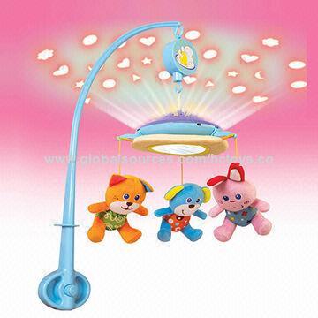 Babies' Musical Mobile with Projector, Plush Hanging