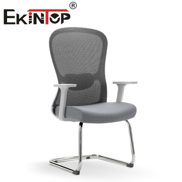 Breathe-Easy Ergonomic Mesh Office Chair without Wheels