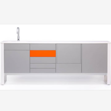 Europe style dental side cabinet