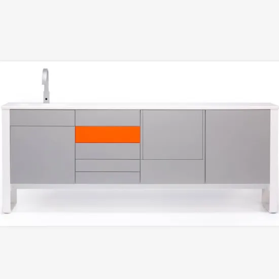 Europe style dental side cabinet