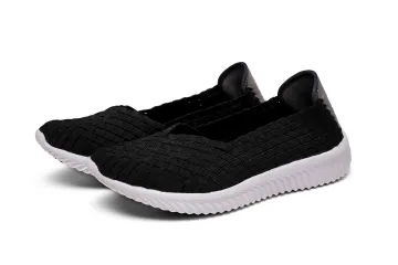 Modern Lightweight Memory Foam Woven Pumps