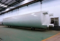 100m3 réservoir de stockage cryogénique pour GNL / LOX / LIN / LAR avec ASME / GB Standard