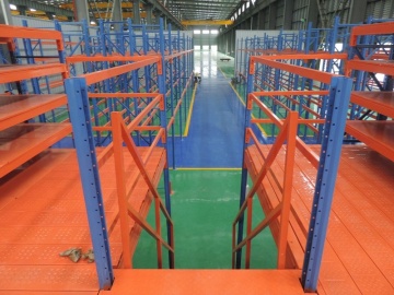 Multi-Level Heavy-Duty Pallet Racking Supported Mezzanine Racking Shelving System/Storage Rack