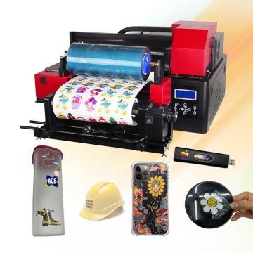 Roll to Roll -Automation -Drucker für Haustierfilme und Aufkleber mit UV -DTF -Technologie