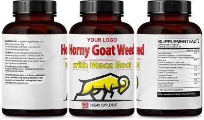 Libido Booster Enhance Performance Horny Goat Weed Capsules