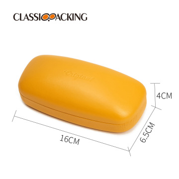 Stylish & Durable Custom Logo PU Metal Candy-Colored Eyeglasses Case