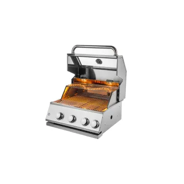 Outdoor kitchen BBQ Island Stainless Steel Built in 3 Burner Gas Grill