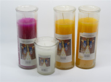 Custom Luxury Scented Wax Candles with Decorative Jar