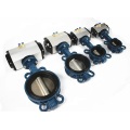 Quick Closing Open Pneumatic Actuator Wafer Butterfly Valve