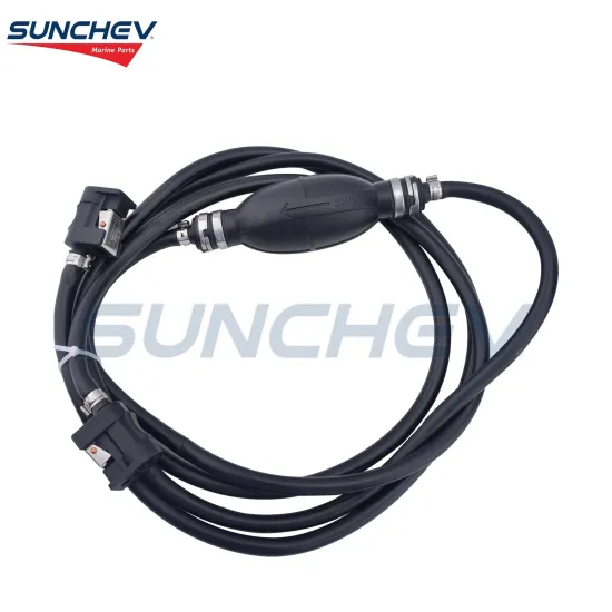 SUNCHEV Fuel Pipe Assembly 6Y1-24306-52 6MM For Yamaha Outboard 15hp