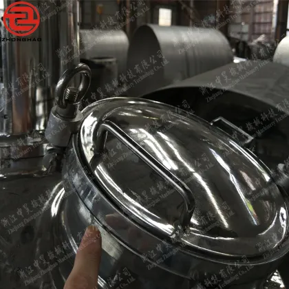 Stainless Steel Flange Seal Mixing Tank Paddle Mixer for Soy Milk and Natto Soybean Making