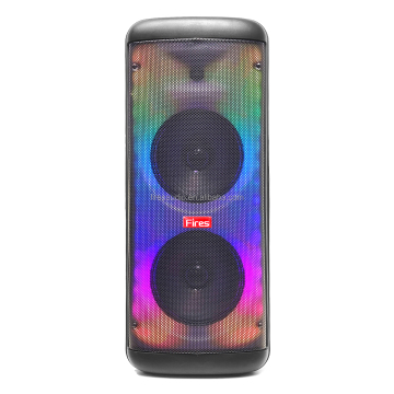 2022 New 8 Inch Speaker with Fire Lights for Parties