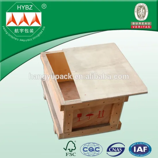 OEM material SPF plywood LVL High quality wooden box shipping box auto parts wood box