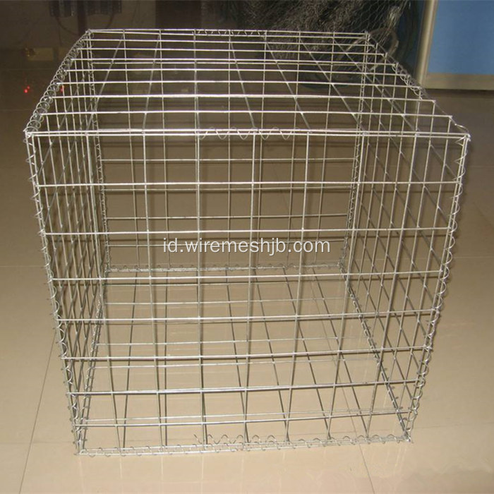 Lubang Persegi Dilas Gabion Baskets