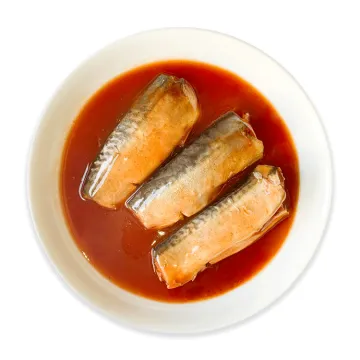 Factory hot sale 425g Canned fish canned mackerel in tomato sauce with lower price