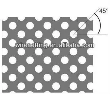 perforated metal shelving