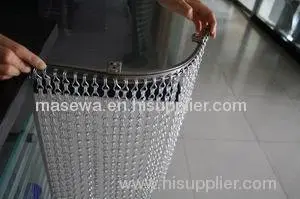 Aluminum Chain Link Curtain 
