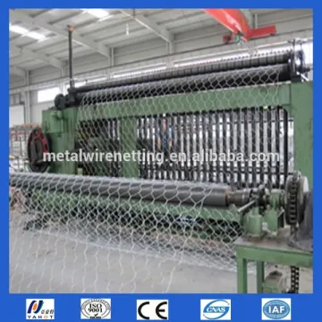 High Speed Gabion Mesh Weaving Machine Hexagonal Wire Mesh Weaving Machinery