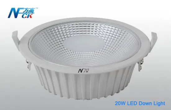 4 Inch 9w Ac 220v Cob Led Downlight , Warehouse Led Down Lighting