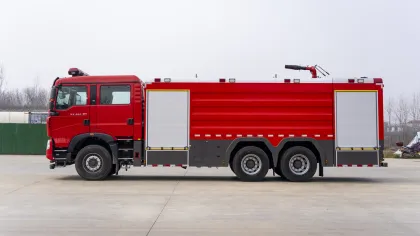 HOWO 18 Ton Foam Fire Fighting Apparatus Truck