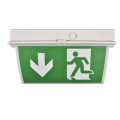 Fire escape route sign box 3 year warranty