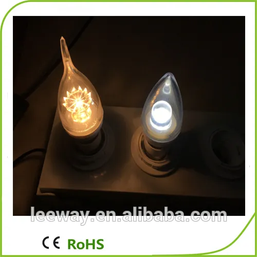 C37 led candle light decorative lighting LED Lotus Candle Remote
