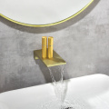 Wall Mount High Flow Waterfall Faucet Spout