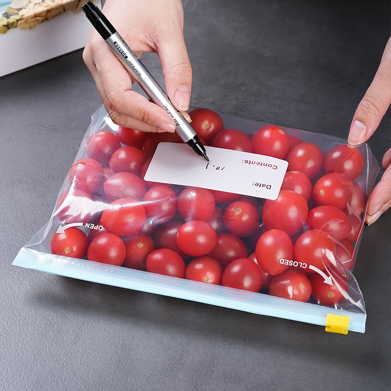 slider ziplock freezer bag