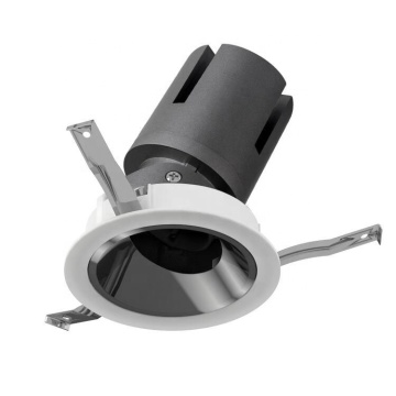 9W Recessed Round Deep Cob Anti-Glare Dimmable IP20/IP44 LED Downlight Module
