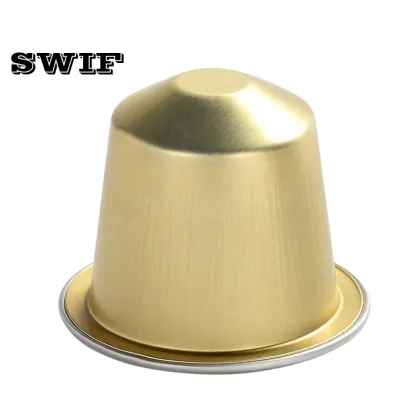 Foil Lid Empty Aluminum Nespresso Coffee Capsule