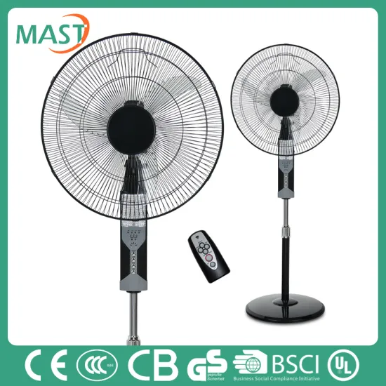 16'' new style electric fan stand fan pedestal installation remote control high quality copper motor