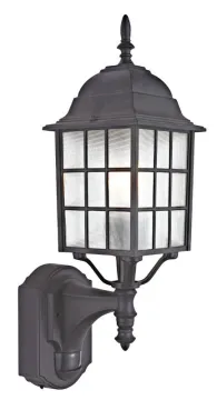 Stainless Brown Outdoor Solar Casting Aluminum Wall Light Ip 55 Yard Wall Mounted Lights